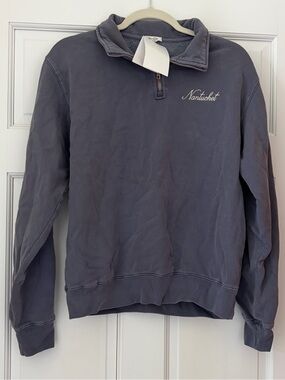 NWT Brandy Melville Nantucket Quarter-Zip Pullover Sweater